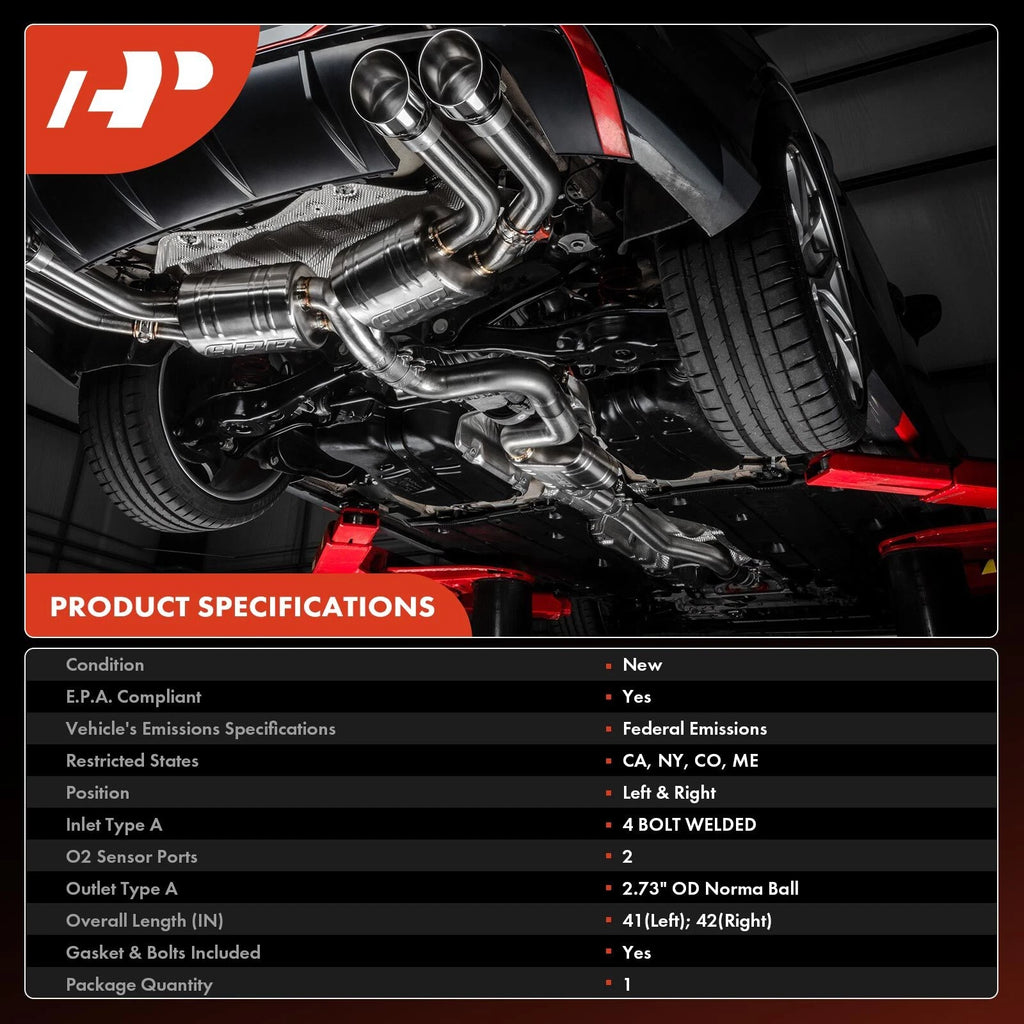 Catalytic Converter for Jeep Grand Cherokee, Dodge Durango (2011–2012)