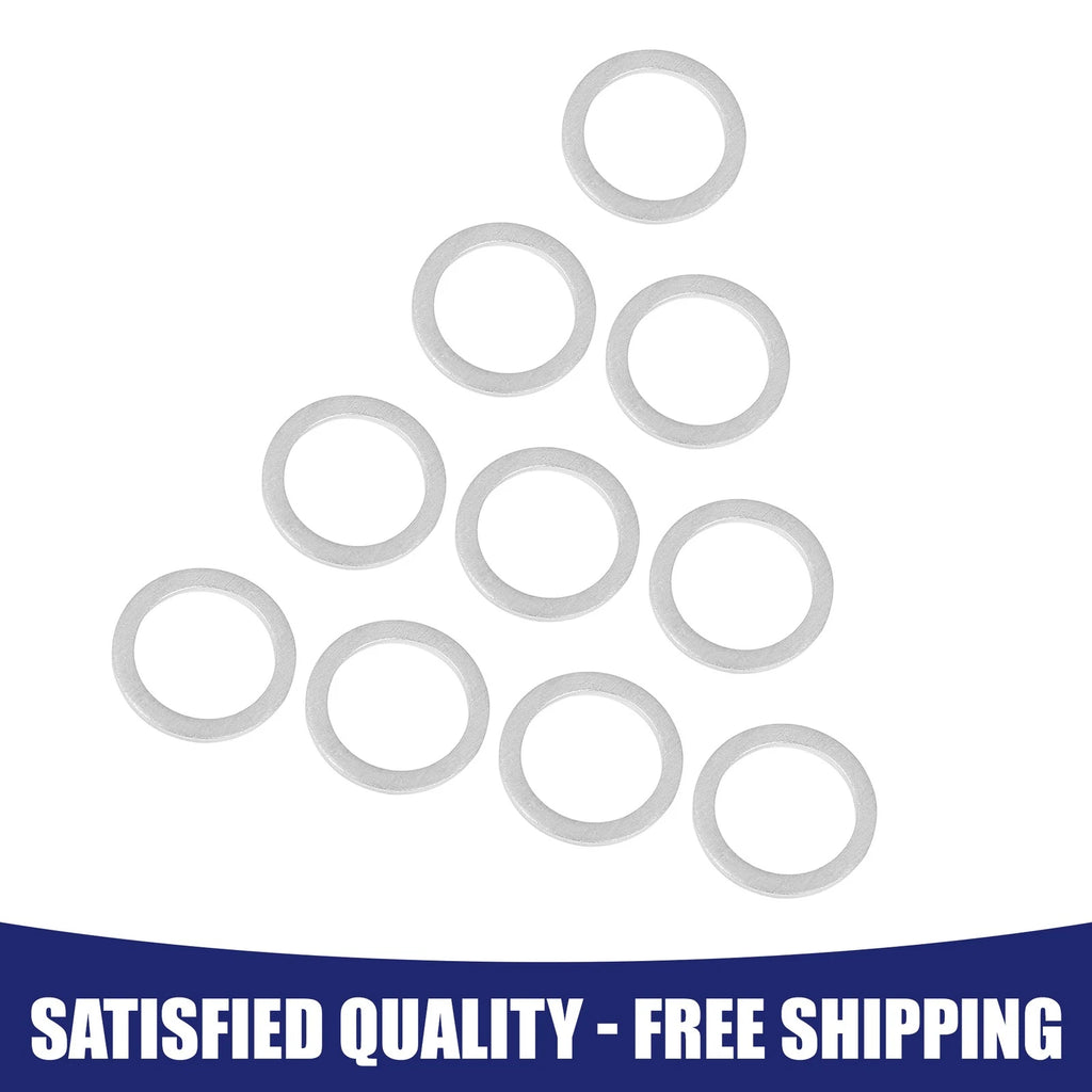 Set of 10 Oil Drain Plug Gaskets for Toyota