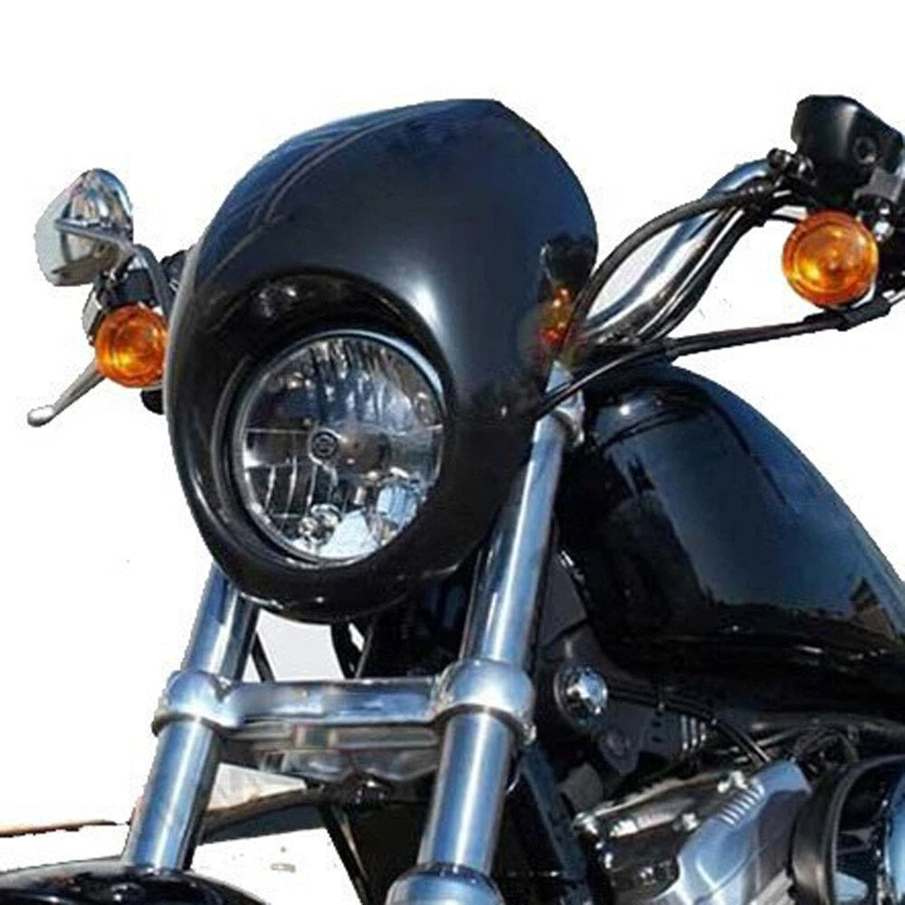 Headlight Cowl Fork for Harley Sportster 1200 883 Dyna (1973–Present)