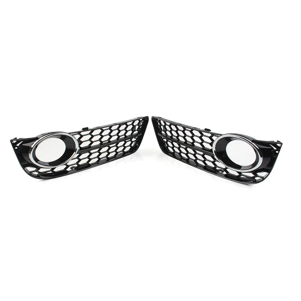 Honeycomb Mesh Fog Light Grille Cover for Audi A5 (2008-2011)