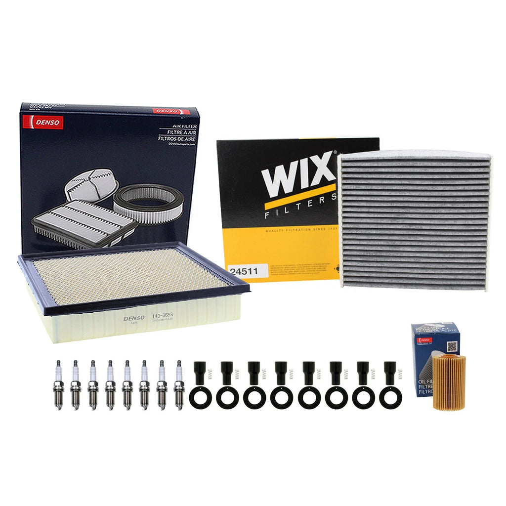 Tune Up Kit with NGK 8 Spark Plugs & Boots for Toyota Sequoia Tundra (2000–2023)