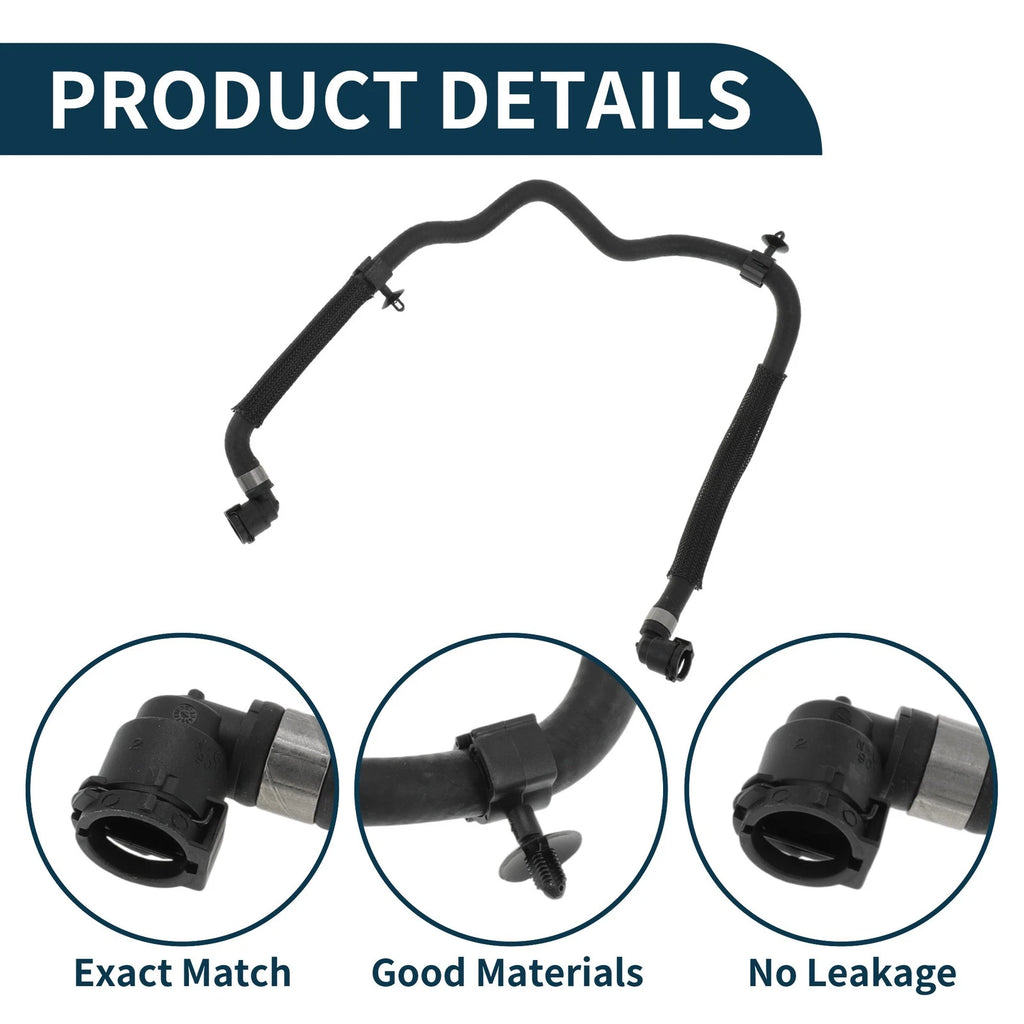 Radiator Hose for BMW X5 (2019–2022) No. 17128689248 Rubber Coolant Pipe