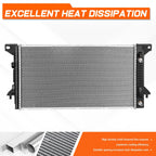 Aluminum Cooling Radiator for Ford Expedition F-150 Mark LT Navigator (2011–2017) DPI-13228