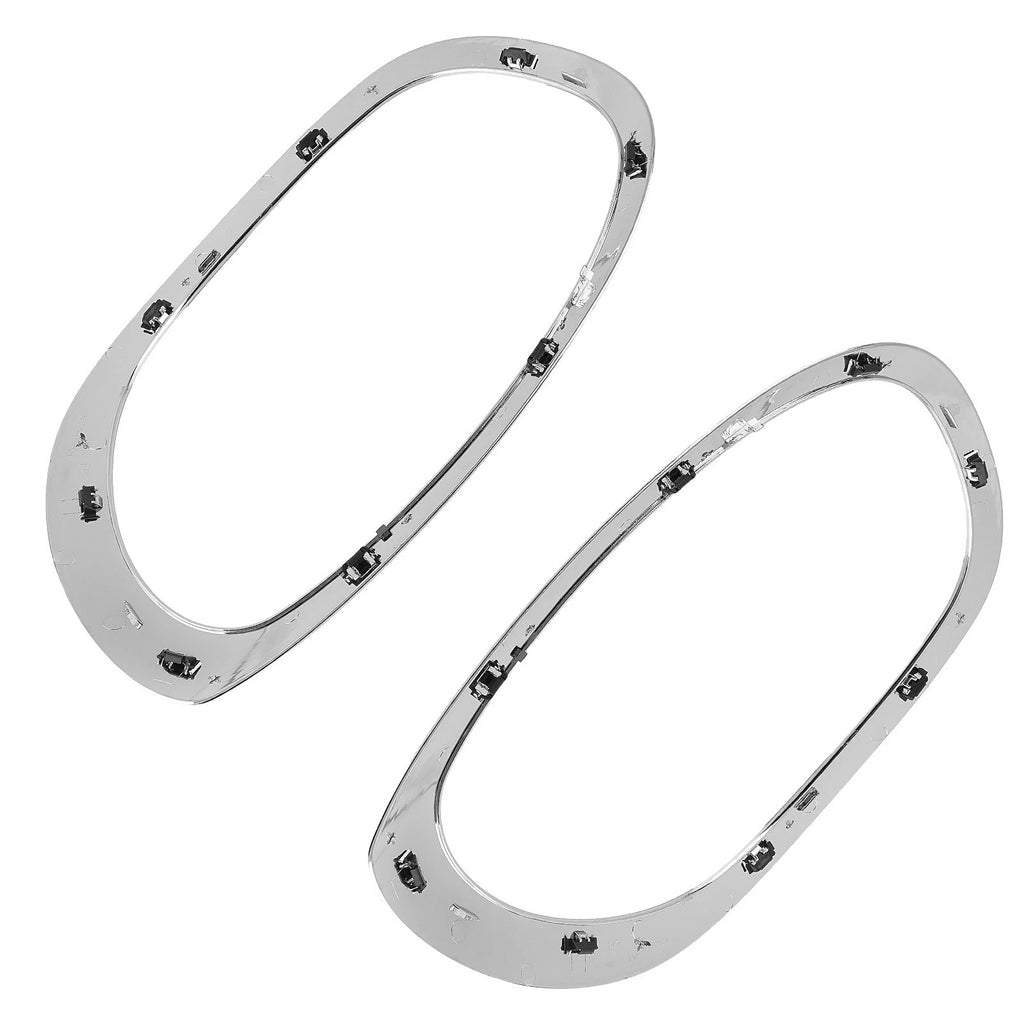 Set of 2 Front Headlight Bezels for Mini Cooper Countryman (2017–2023)