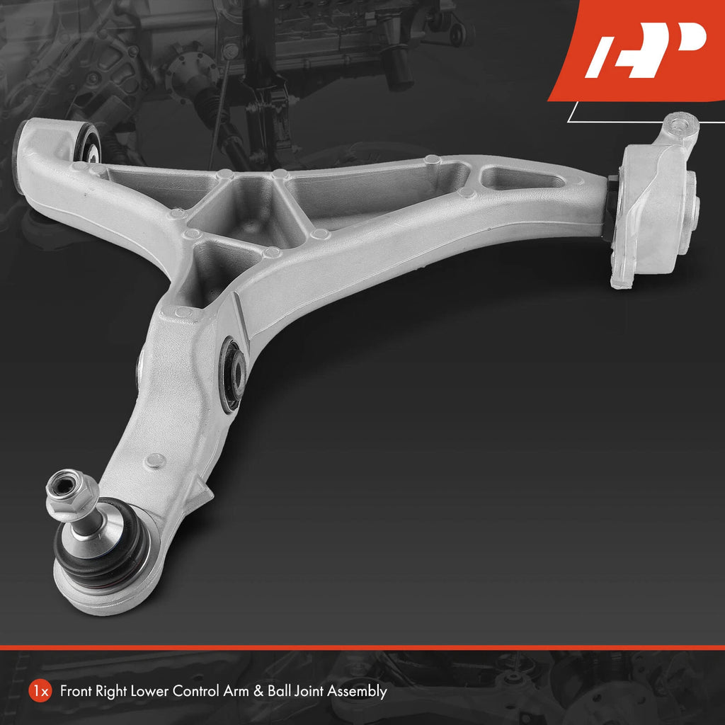 Front Right Lower Control Arm with Ball Joint for Jeep Grand Cherokee (1999–2021)