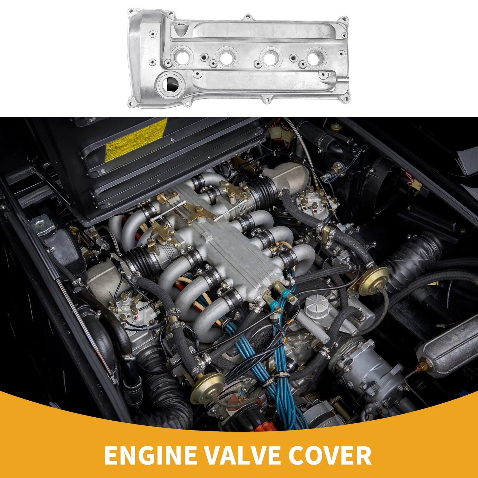 Front Engine Valve Cover No. 1120128033 for Toyota Camry 2.4L (2002–2011)