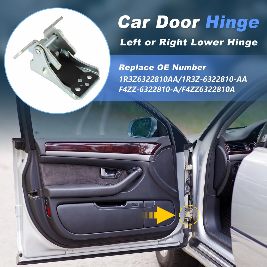 Lower Door Hinge for Ford Mustang (1994–2004) Left/Right 1R3Z-6322810-AA