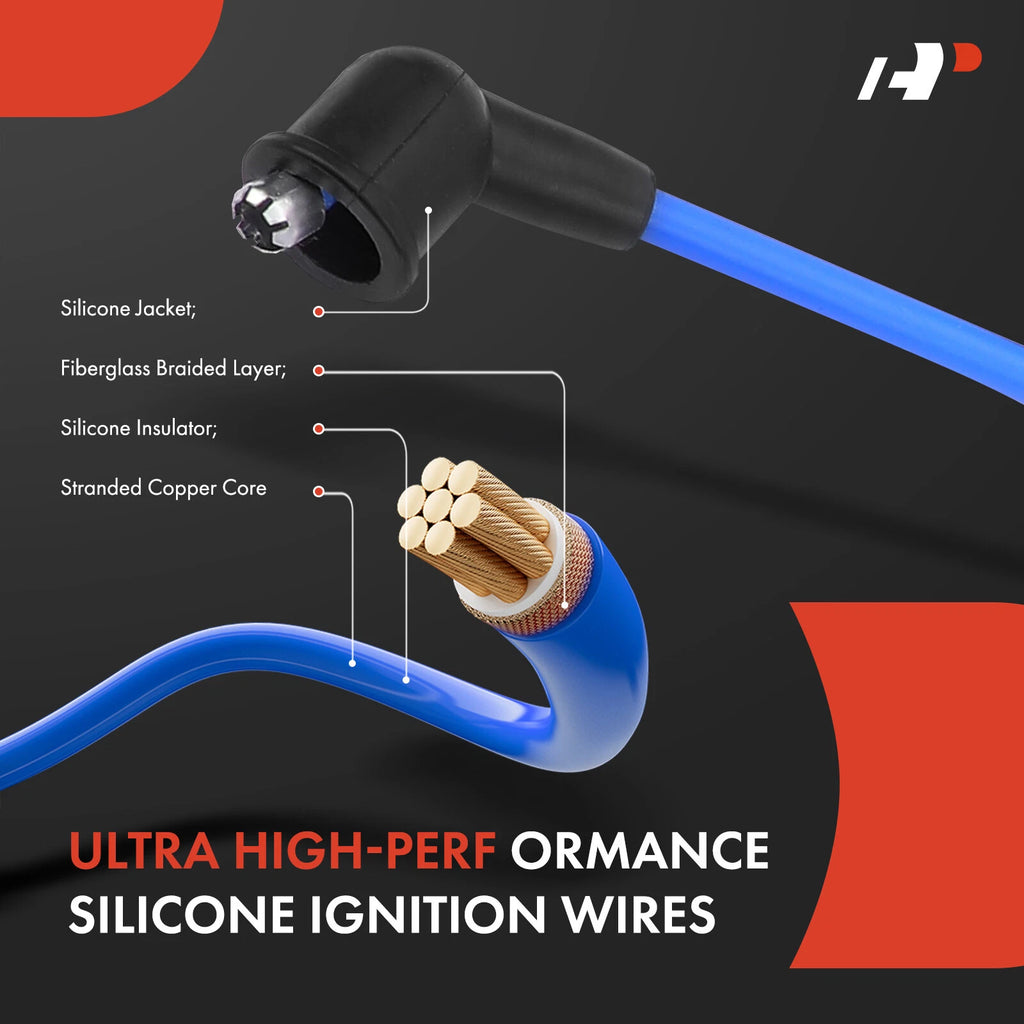 Ignition Coil & Iridium Spark Plugs Set for Nissan Sentra