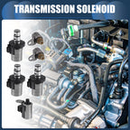 Set of 1 Transmission Solenoid for Mazda CX-7 (2012) & Ford Focus (2000–2012)