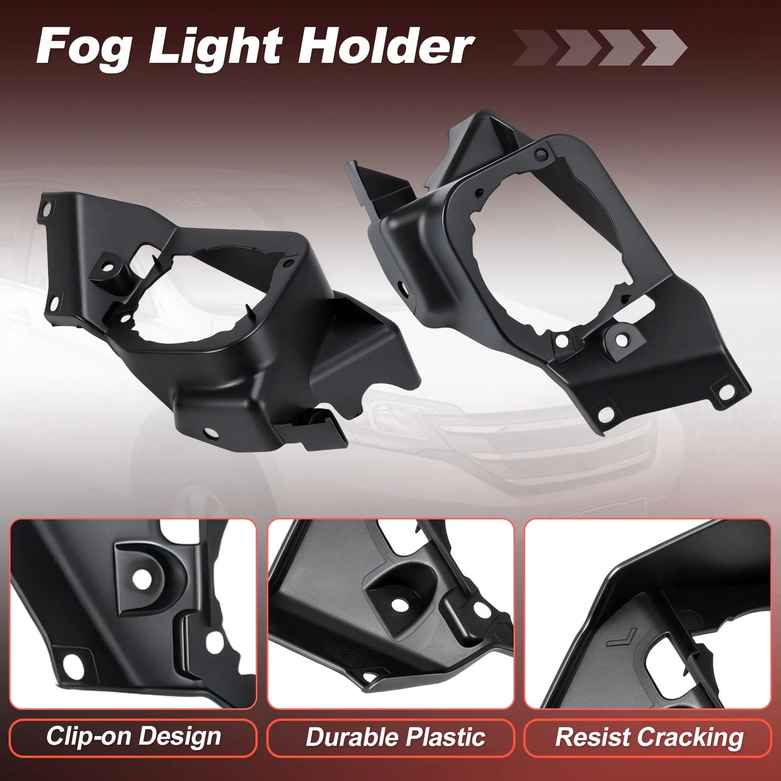 Fog Light Bracket Set for Honda CR-V (2012–2014) 33961T0AA00