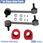 Set of 4 Front Sway Bar Links Bushings for Chevrolet Colorado GMC Canyon (2004–2011)