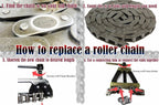 Roller Chain Connecting Puller Holder for Various Chains (#25-#60, 420, 415, 415H)