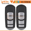 2X Keyless Entry Remote Fob for Mazda CX-9 CX-5 (2016–2019)