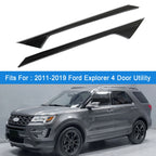 Set of 2 Windshield Outer Trim Molding for Ford Explorer (2011-2019)