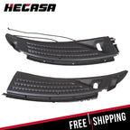 Set of 2 Windshield Wiper Cowl Panel Grille Seals for Ford F150 (2009–2014)