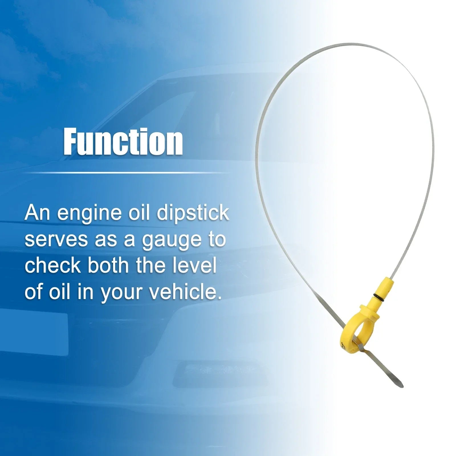 Engine Oil Dipstick for Dodge Grand Caravan C/V SE 3.3L V6 (2008-2020)