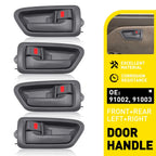 Set of 4 Interior Left Right Side Door Handles for Toyota Camry (1997–2001)
