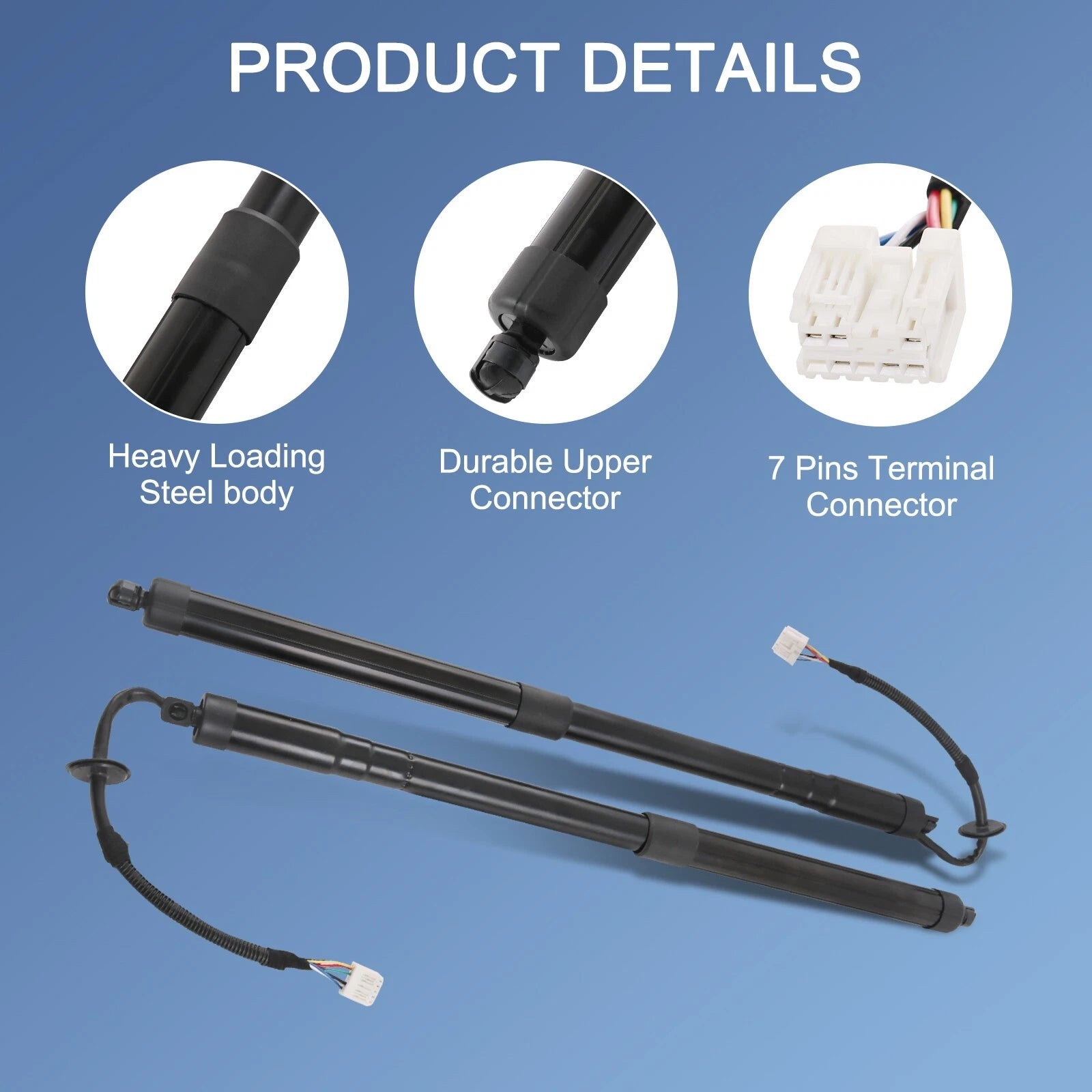 Rear Electric Tailgate Struts for Nissan Rogue (2014–2019)