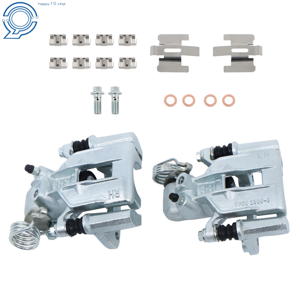 Set of 2 Brake Calipers with Bracket for Ford Mustang (1999–2004)