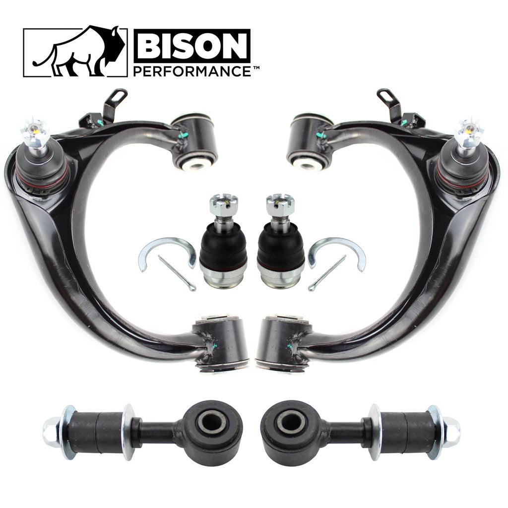 6pc Front Upper Control Arm Sway Bar Ball Joint Kit for Lexus