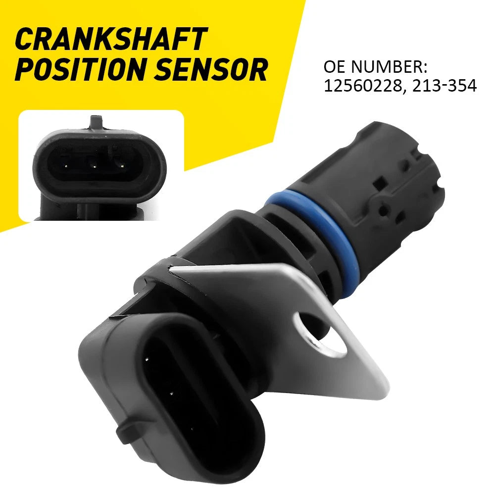 Crankshaft Position Sensor for Chevy GMC 4.8/5.3/6.0L (1999–2007) 12560228