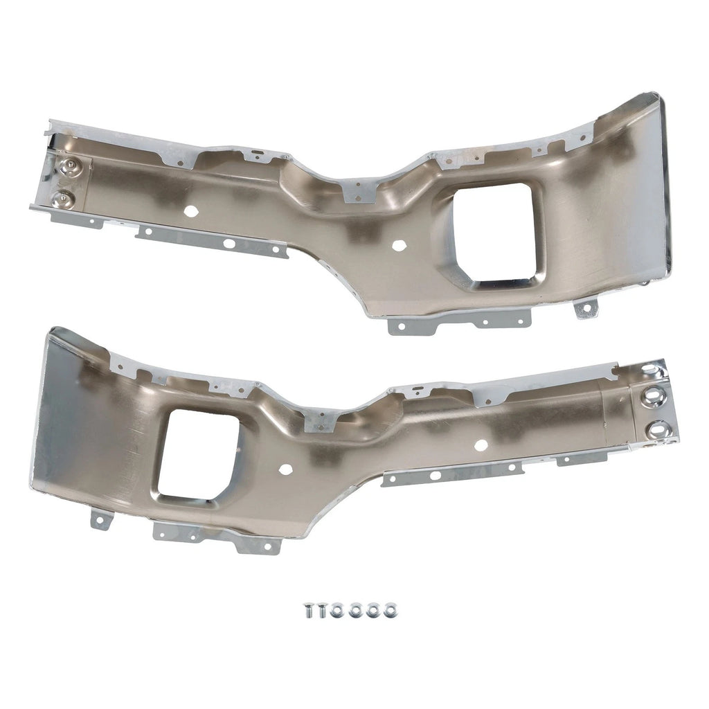 Chrome Steel Split Front Bumper for GMC Sierra 2500/3500HD (2020–2023)