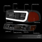 LED DRL Headlight & Turn Signal Bumper Lamp for Sierra/Yukon XL (1999–2007)