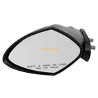 Left Mirror for Yamaha Waverunner EX Deluxe Limited Sport Jet Blaster (2017–2023)
