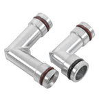 HVAC Heater Hose Connector Aluminum Coolant Elbows for Buick LeSabre (1996–2005)
