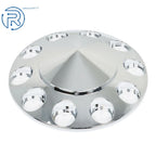 Front Axle Cover Kit for Truck (33mm Spiked Chrome)