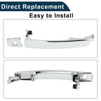 Front Left Exterior Door Handle for Infiniti FX35 FX45 (2003–2008) No. 80640CA012