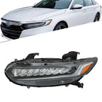 Full LED Headlight Assembly Chrome for Honda Accord (2018–2021)