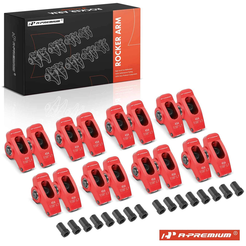 Rocker Arm Set of 2 for Chevy BBC 454 (2024) - 1.7 Ratio, Aluminum