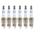 Set of 6 Bosch Platinum Spark Plugs for Buick Cadillac Chevy Pontiac (V6)