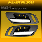 Front Interior Door Handle Set of 2 for Chevrolet Avalanche (2007–2013)