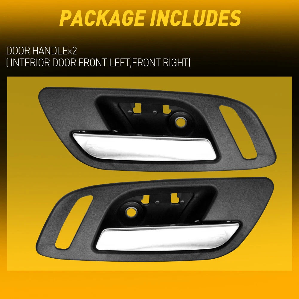 Front Interior Door Handle Set of 2 for Chevrolet Avalanche (2007–2013)