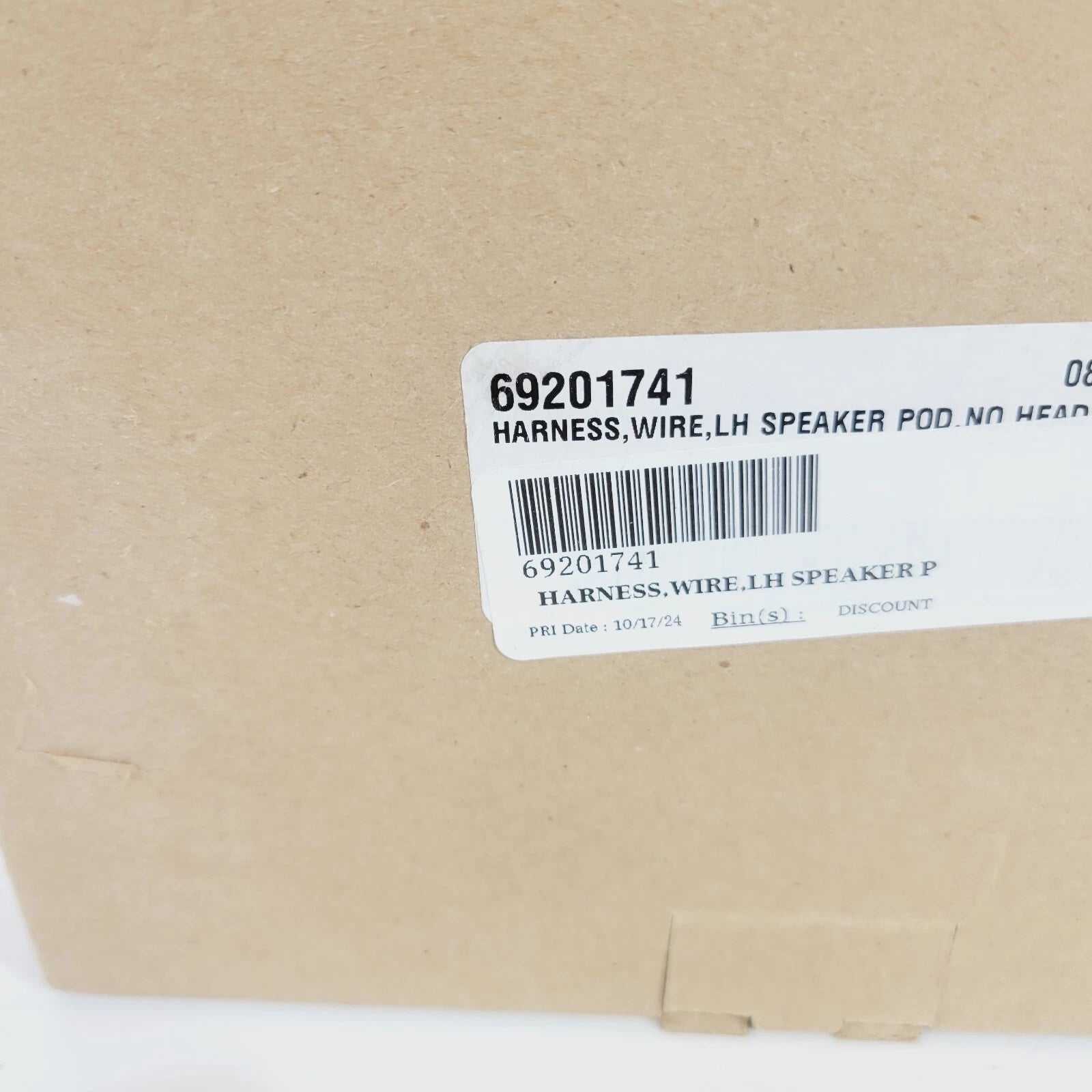 Wire Harness LH Speaker Pod for Harley Davidson Tri Glide & Ultra Limited (2014–2023) 69201741