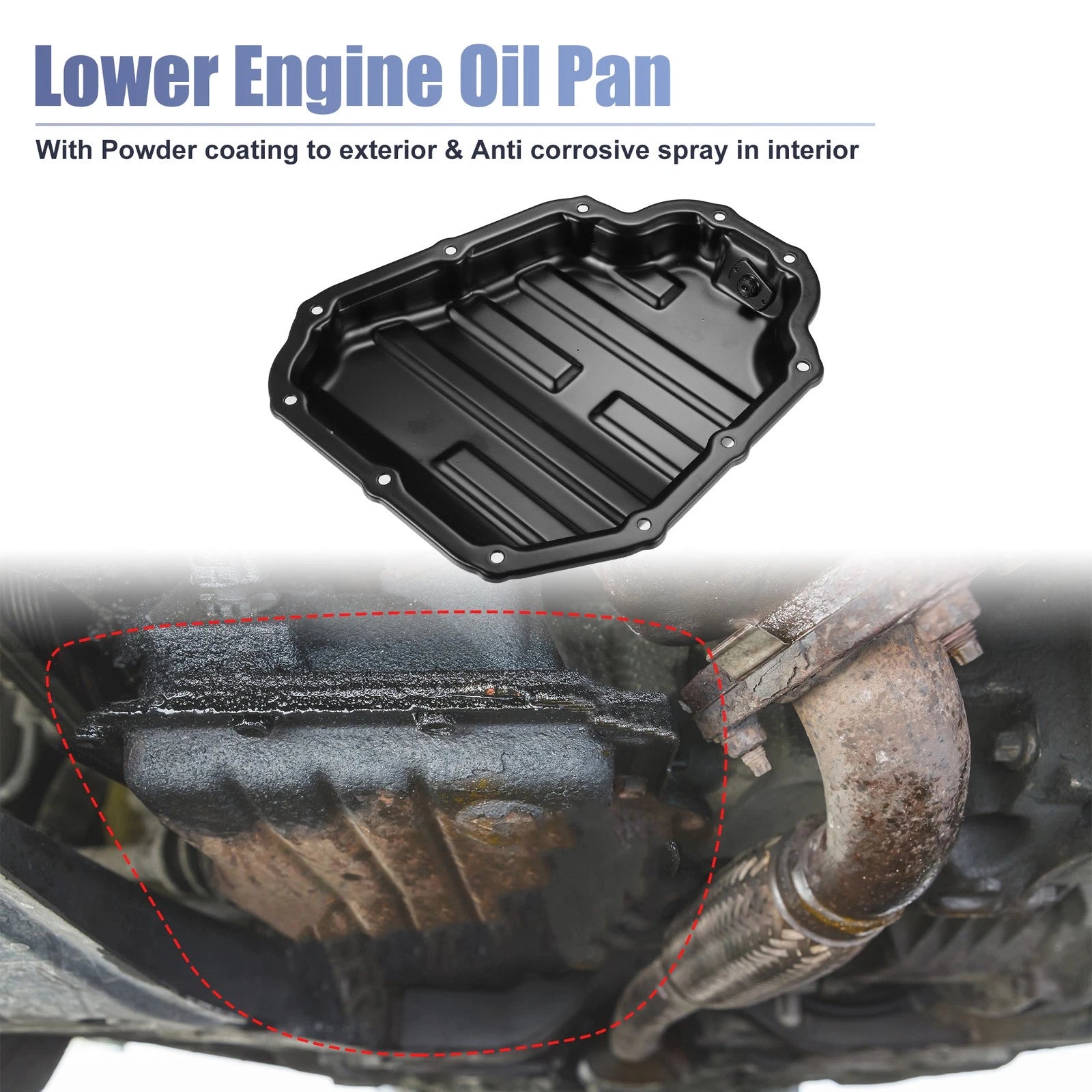 Engine Oil Pan No. 111103TS0B for Nissan Rogue 2.5L (2017–2020)