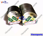 Set of 4 Crankshaft Main Conrod Bearings for Isuzu 3KR1 3KR2 (STD 020 010)