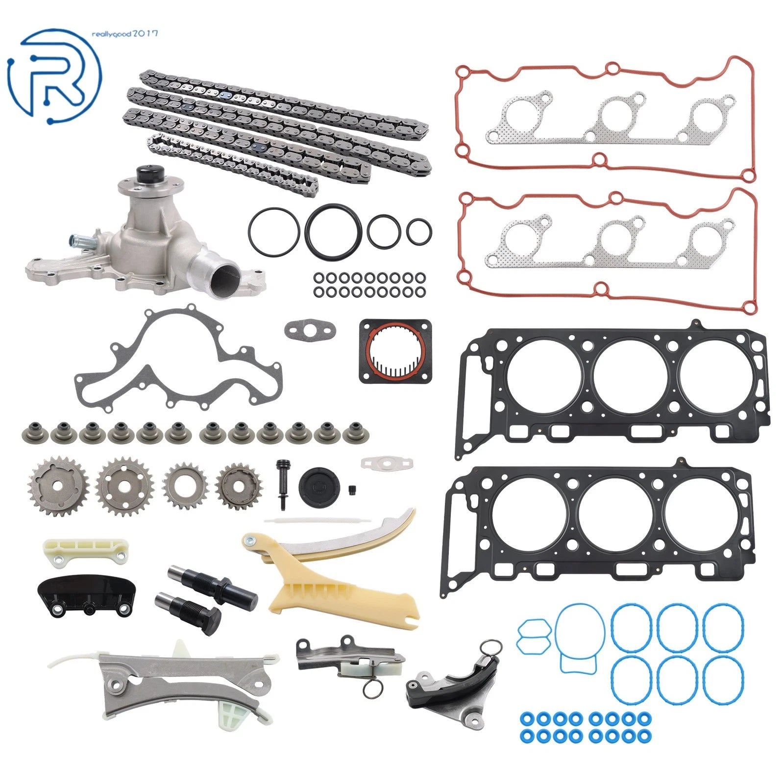 Timing Chain Head Gasket Set for Ford Ranger, Explorer, Mazda B4000, Land Rover LR3