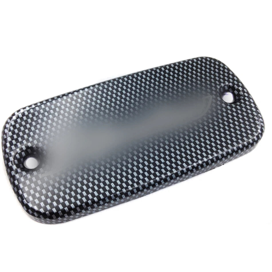 Carbon Brake Fluid Reservoir Cap Cover for Honda Shadow 600 700 1100 VTX (1997–2007)