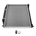 Aluminum Coolant Radiator Overflow Tank for Universal Vehicles (1L)