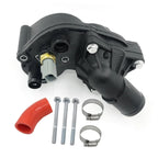 Thermostat Assembly w/ Bypass Hose Clamp Kit for Ford Ranger Explorer (1998–2011)