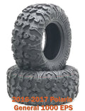2 ATV Tires 27x9R14 8PR Radial for Polaris General 1000 EPS (2016–2017)