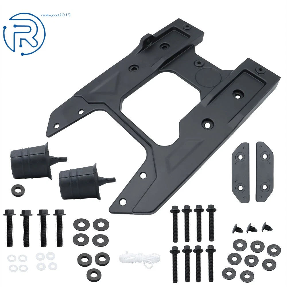 Aluminum Alloy Spare Tire Hinge Reinforcement Kit for Jeep Wrangler (2018–2019)