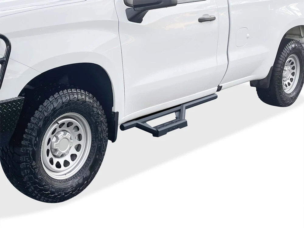 Stainless Steel Drop Armor for Silverado Sierra Regular Cab (2019-2026)