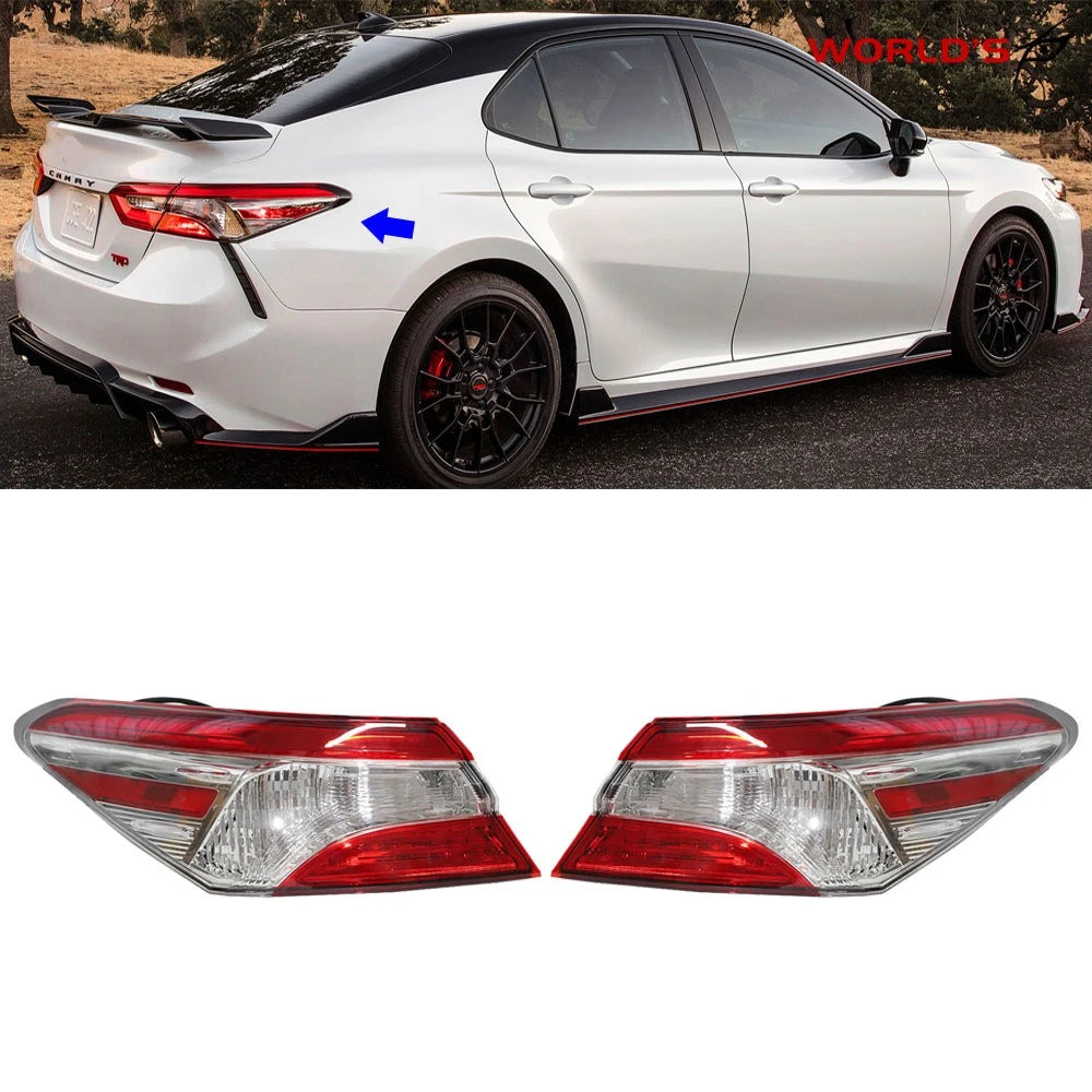 Set of 2 Outer Tail Lights for Toyota Camry (2018–2020)