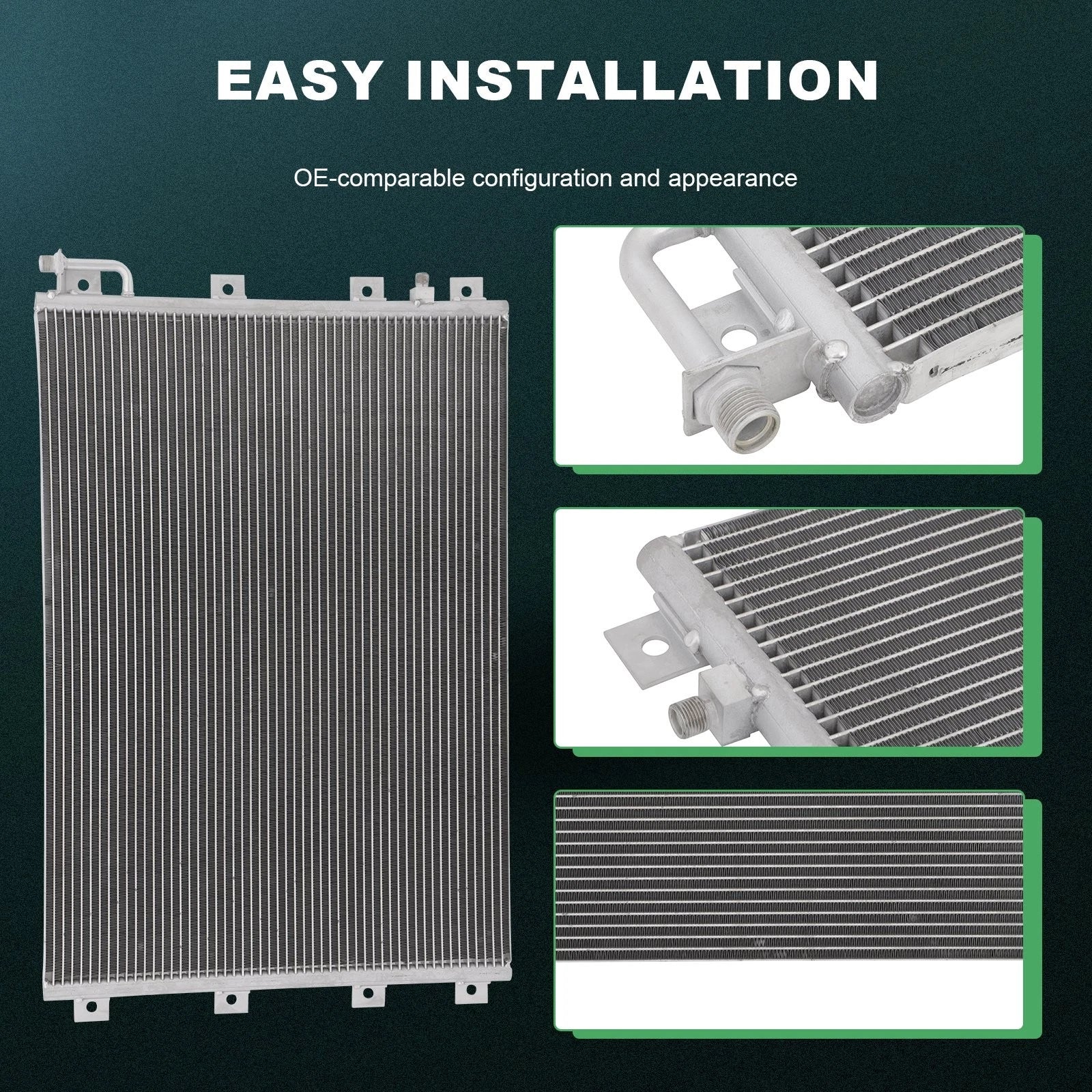 AC Condenser for Kenworth K100E T300 T400 (1989–2005)