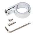 1 1/4" Chrome Universal Handlebar Mounts Clamp Clock for Harley Suzuki