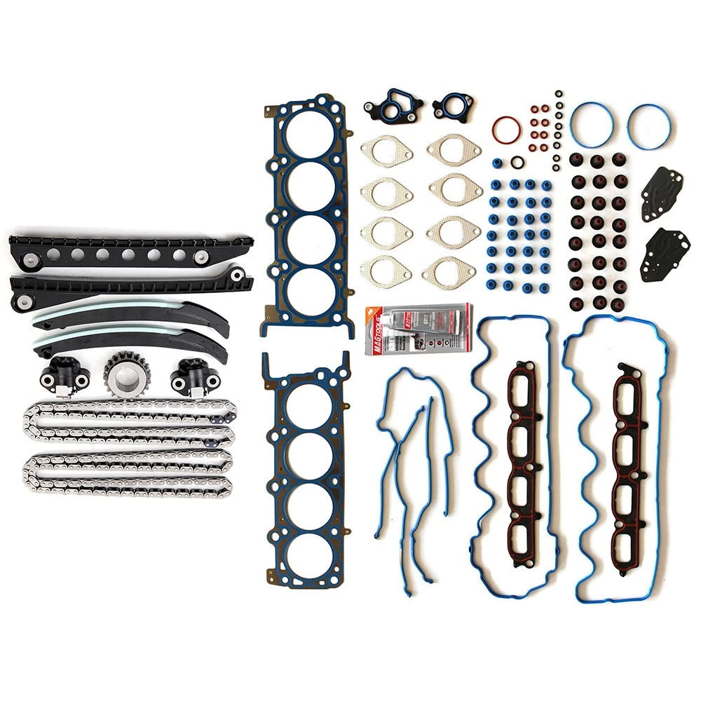 Head Gasket Set & Timing Chain Kit for Ford Expedition, F-150, Lincoln 5.4 (2004–2008)